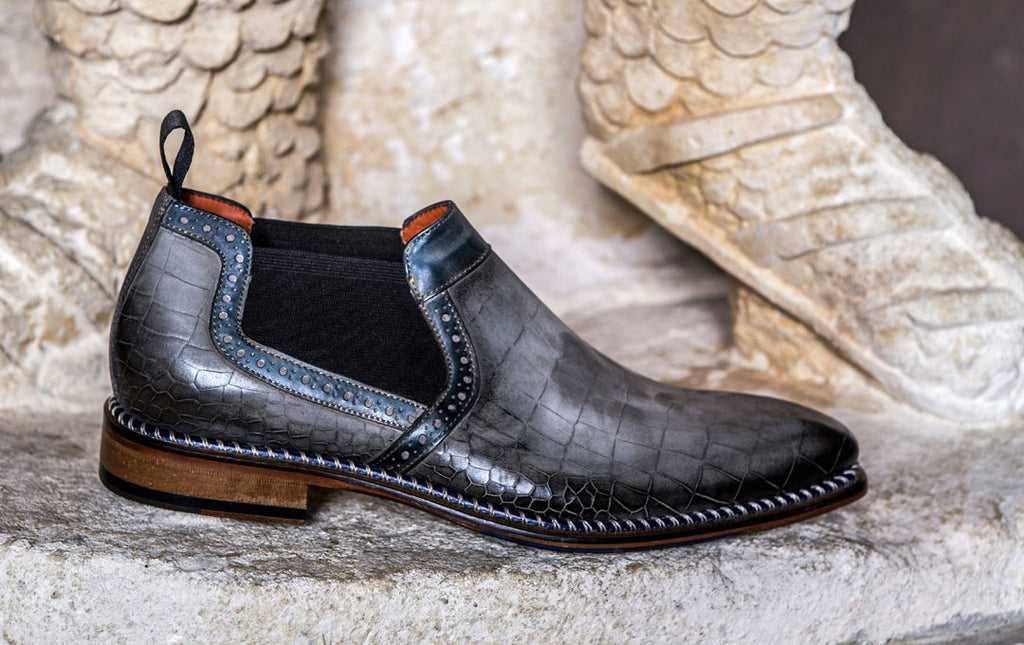 Handcrafted italian leather shoes store