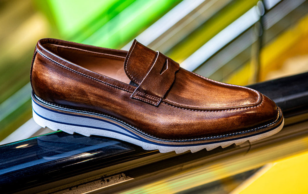 types of brown dress shoes The Black Tux Leather Shoes In Brown