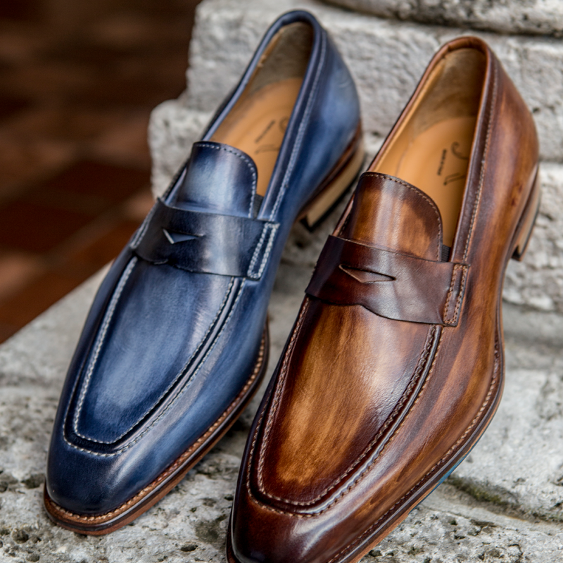 Best Italian Hand Painted Loafer for Men Jose Real Shoes